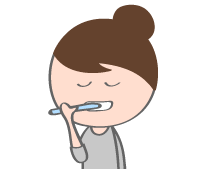 歯磨きのイメージ